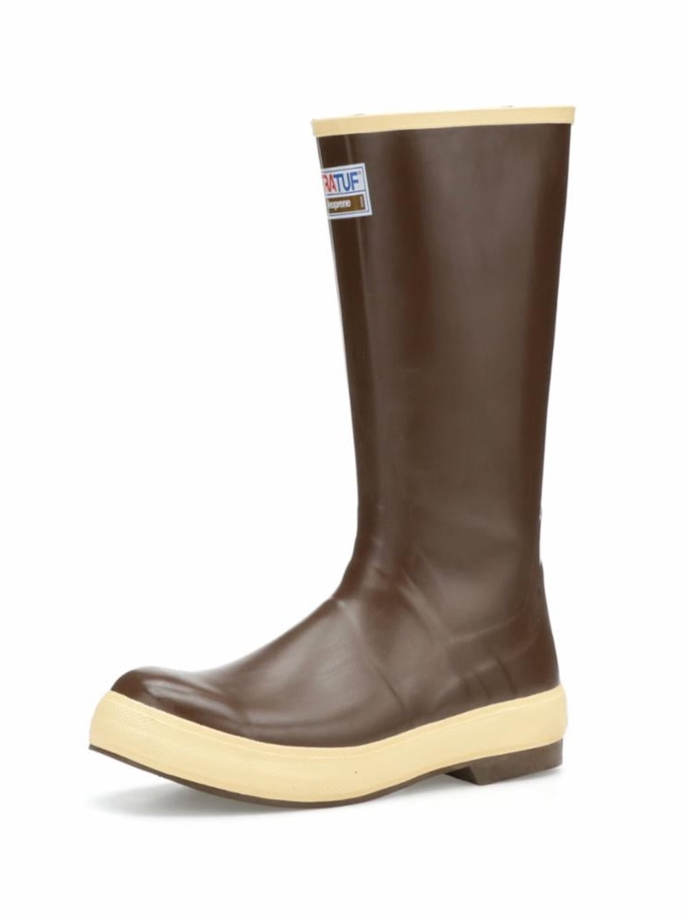 Xtratuf Waterproof Brown Unisex Neoprene Wellie Rain Fishing Boots Men Size 8